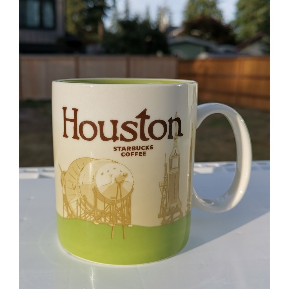 Starbucks Houston Global Icon Mug Collector Series 16 Oz Texas 2012